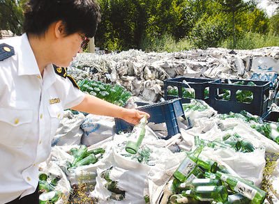 特大制售偽劣啤酒案告破 已經銷往黑龍江等地